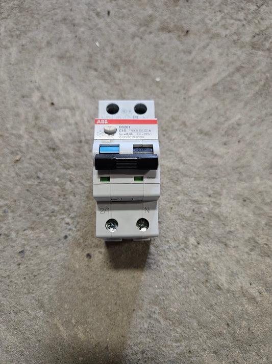 RCD kombi relæ 1 faset 16A